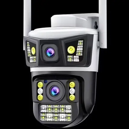 4-Eye Low-Power Solar Panel Surveillance Camera Enclosure