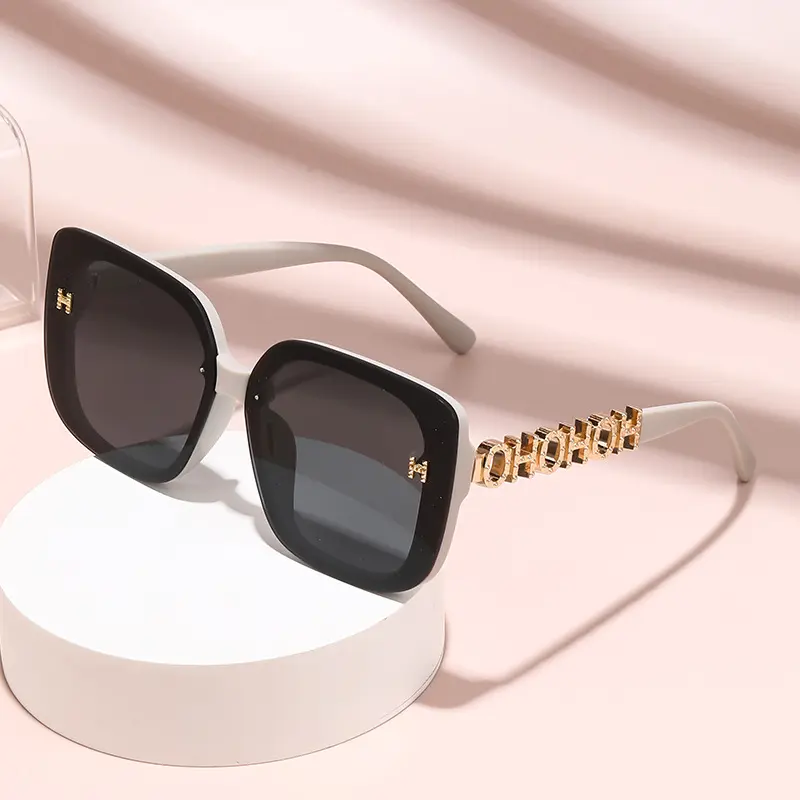 Leichte Luxus-Sonnenbrille mit Polarisierung, modischer großer Rahmen, vielseitige Sonnenbrille, grenzüberschreitende Brille, Anti-UV, hochwertige Sonnenbrille
