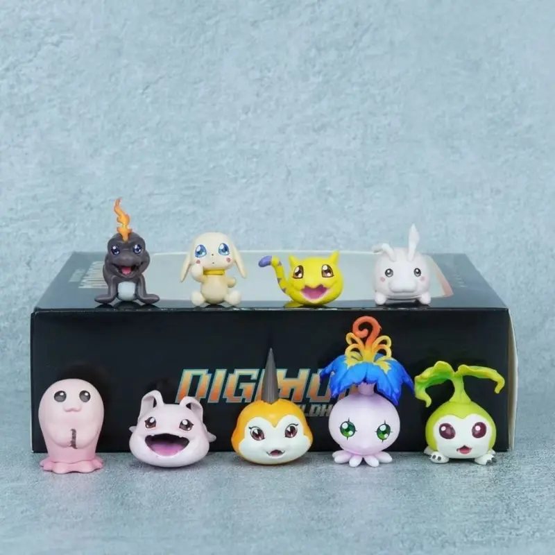 Digimon Yavru Dönem Seti 9 Adet GK Model Figür