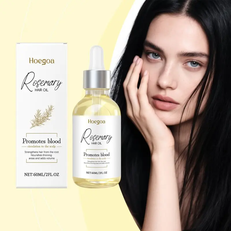 HOEGOA rosemary hair oil, moisturizing and lightweight