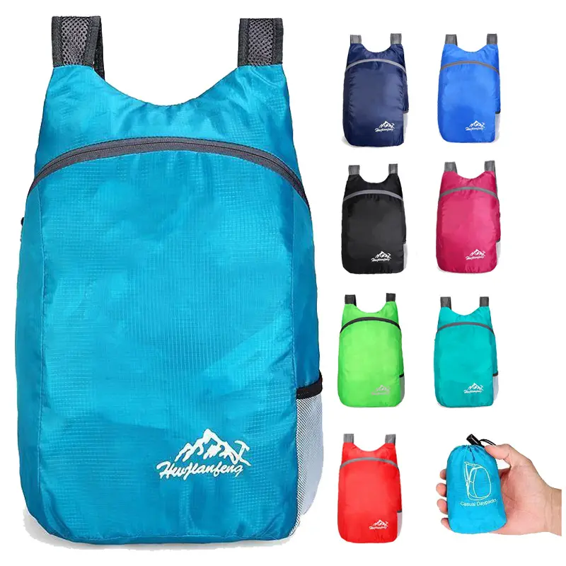 hiking backpack, outdoor lightweight sports backpack, waterproof backpack, durable travel backpack, foldable backpack, storage backpack