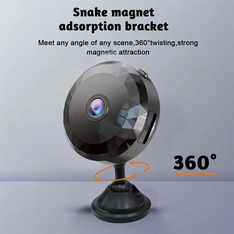 Ev WiFi güvenlik kamerası A9, HD gece görüş, akıllı izleme