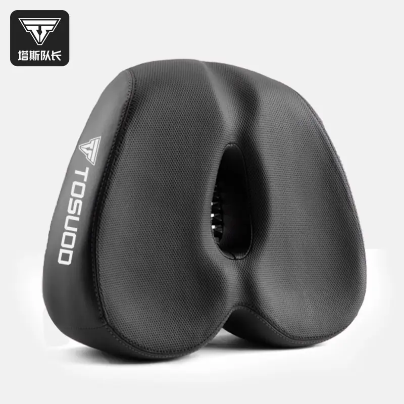 TOSUOD Noseless Bicycle Saddle for Mountain and Road Bikes, Breathable