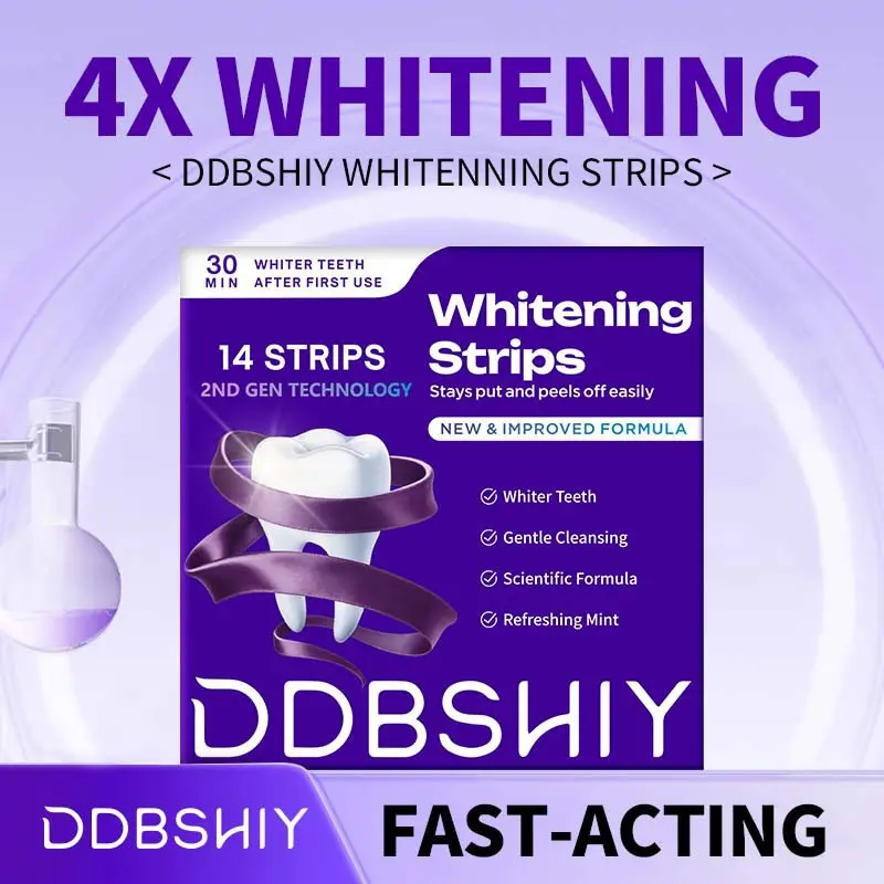 Teeth Whitening Strips for Fresh Breath and Removing Tooth Stains