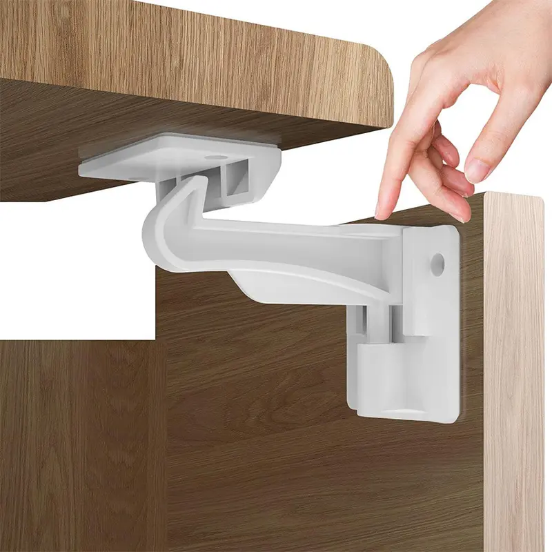 Child-Proof Drawer Lock, Hidden Cabinet Lock, Baby Safety Lock