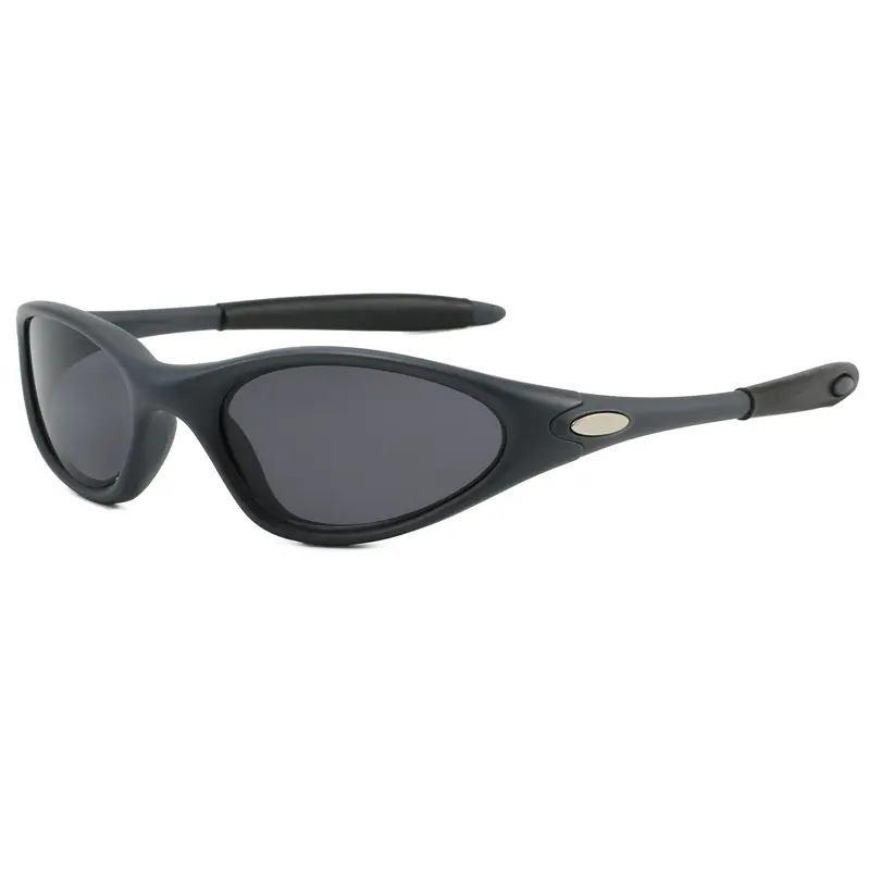 Retro Oval TR Sunglasses for Cycling and Outdoor Use
