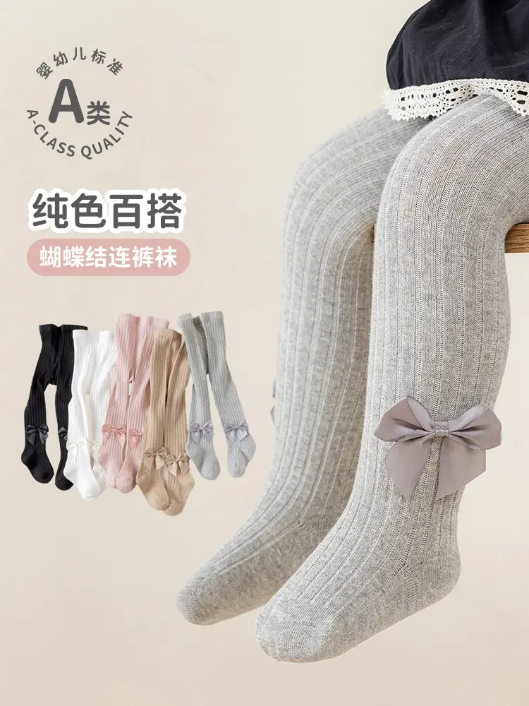 Baby Tights with Bow, Lolita Style, 2020 Spring Autumn