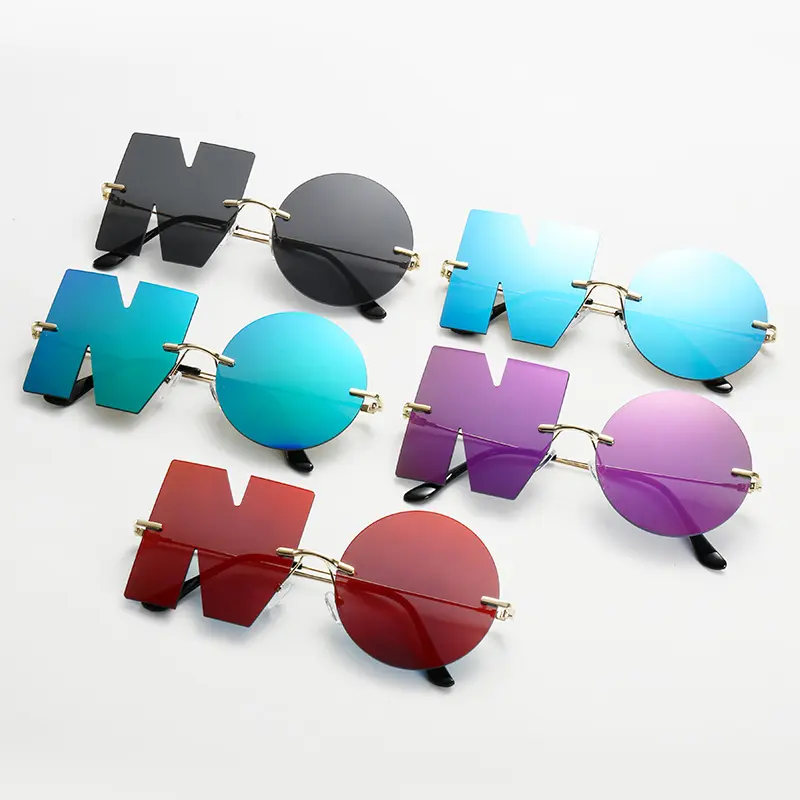 Men's and Women's Polarized Rimless Sunglasses with UV Protection