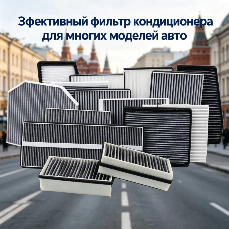 Activated Carbon Air Conditioner Filter for Car, Ozon Compatible