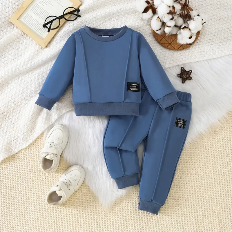 Boys' Two-Piece Set, Sweatshirt and Long Pants