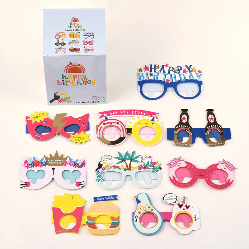 Creative Gift-Shaped Birthday Greeting Card