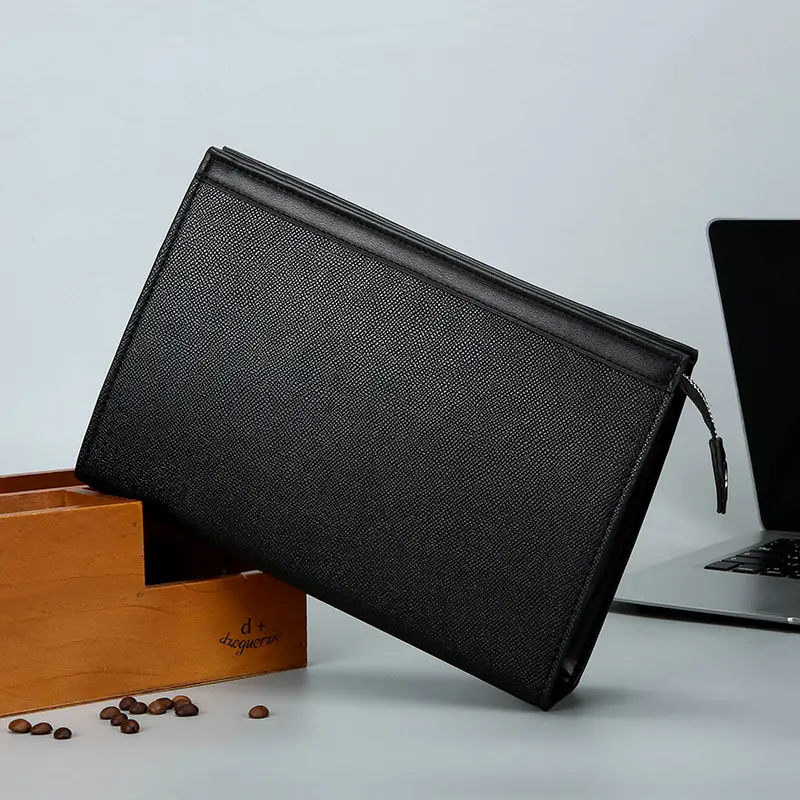 Men's Small Square Shoulder Bag with 10-inch Tablet Compartment