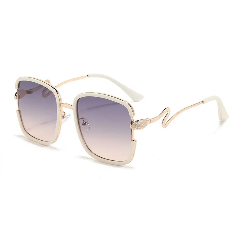 Oversized Korean-Style Women's Sunglasses, Anti-UV and Anti-Glare