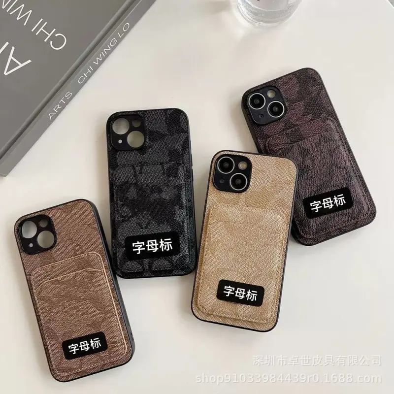 iPhone 17 Pro Max Card Holder Phone Case, Full Protection, Soft Edge