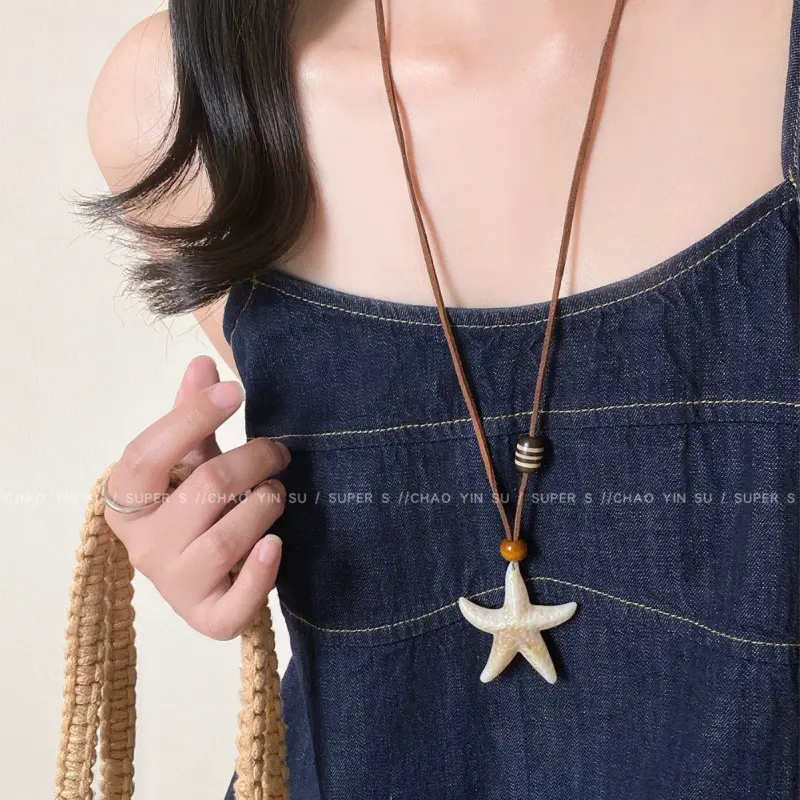 Starfish Bohemian Necklace for Women