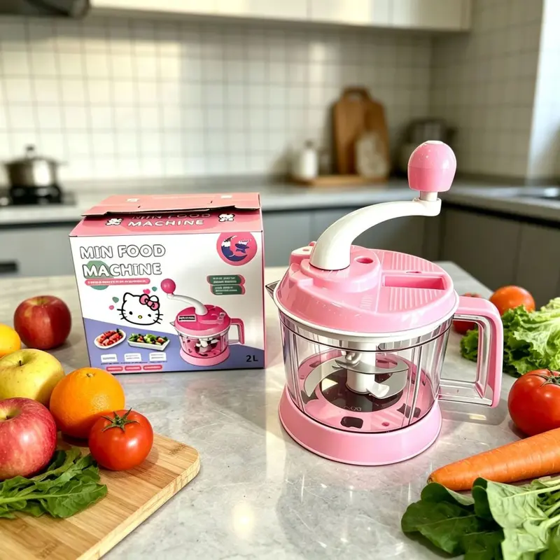 厂家批发手动绞菜器绞子馅机搅菜器食物料理器厨房辣椒家用切菜器