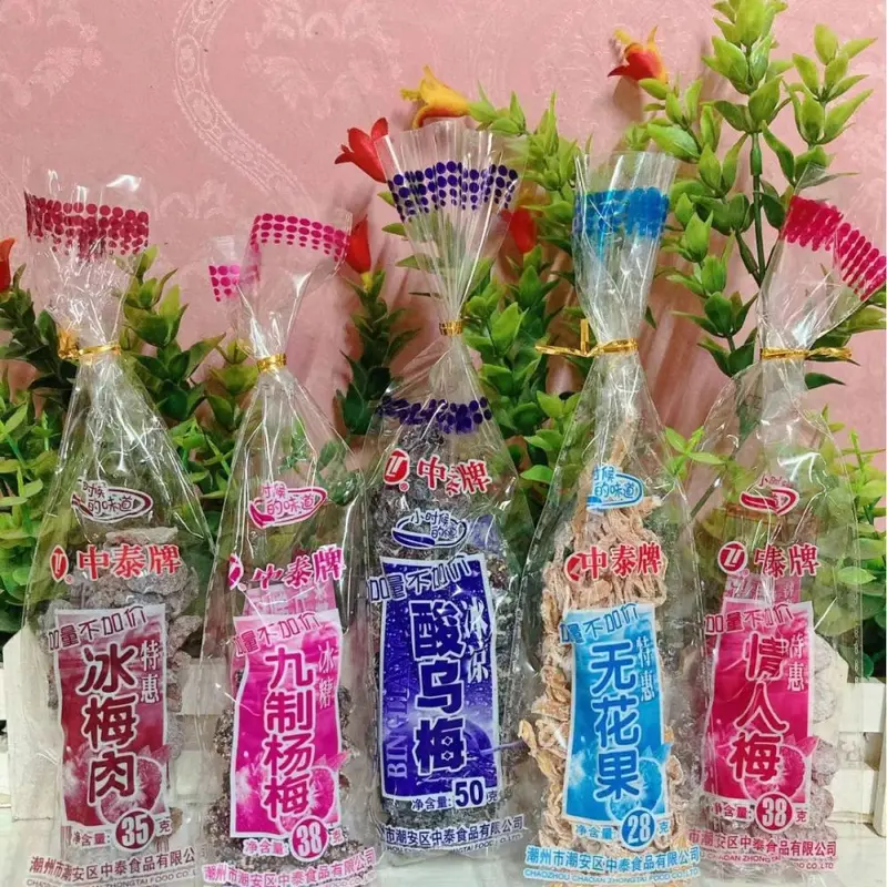 Zhongtai Saure Pflaumen und Eis-Pflaumen, getrocknete Fruchtsnacks