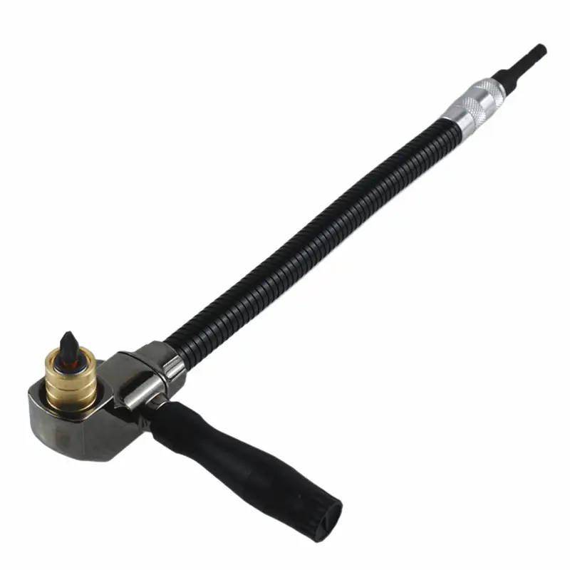 300 mm esnek milli köşe adaptörü, 1/4 hızlı çıkarmalı tornavida ucu