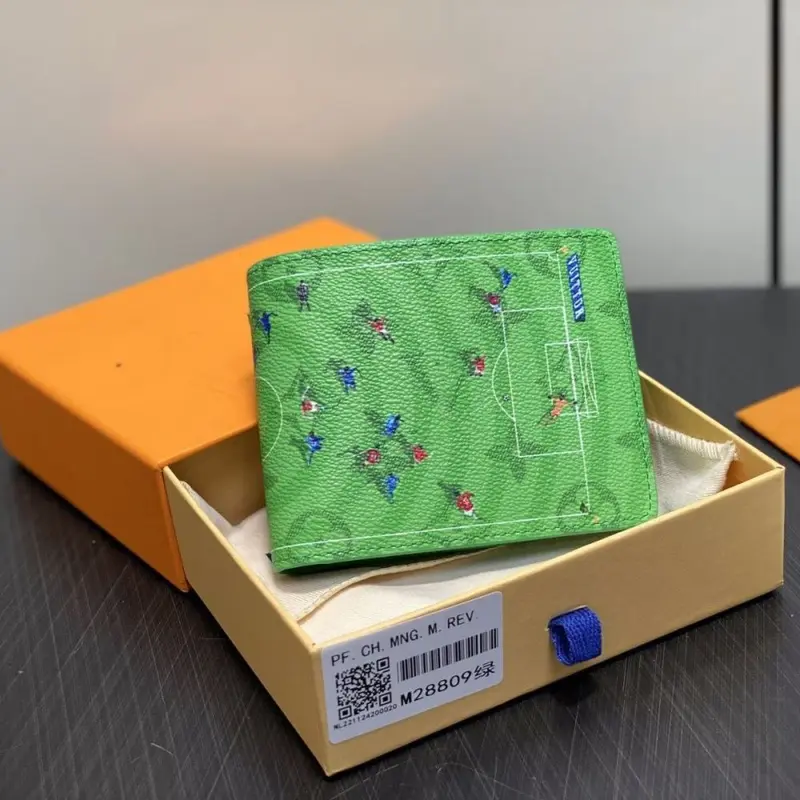 Leather passport wallet, bifold, card holder, multifunctional