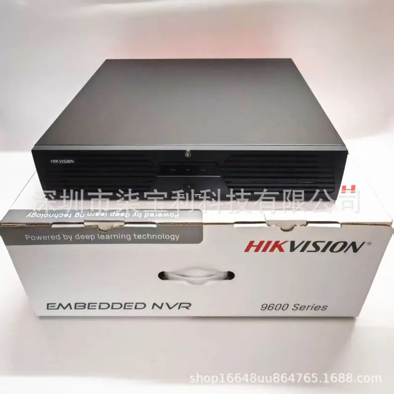 Hikvision DS-9616NI-M8 NVR recorder, 16 channel, 8K, 2U rack mount