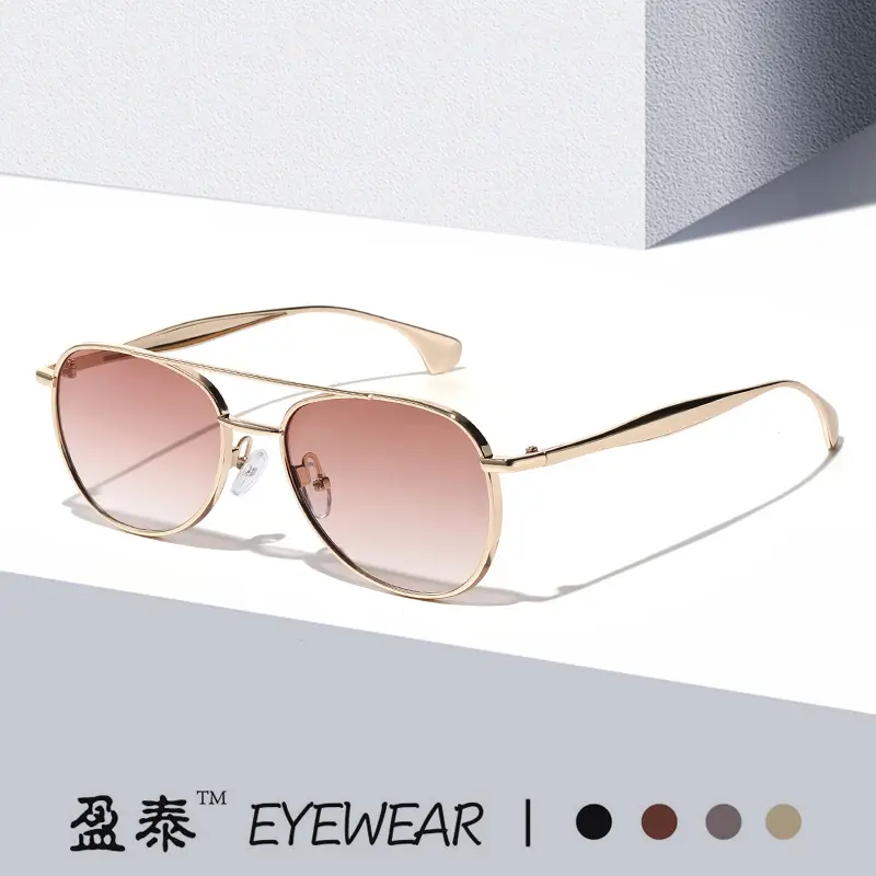 2026 Metal Aviator Sunglasses, Retro Style for Women and Men