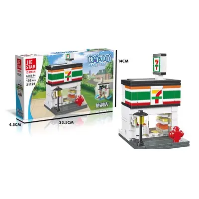 Jiexing Bausteine Mini-Straßenszenerie ab 4-12 Jahren