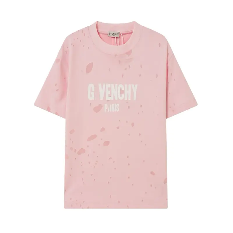 Men's Short-Sleeve T-Shirt 320g Combed Cotton Distressed