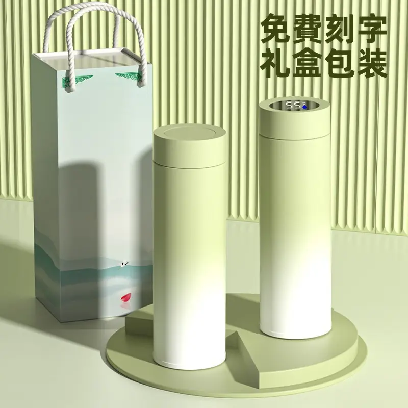Large Capacity 316 Stainless Steel Insulated Bottle with Temperature Display