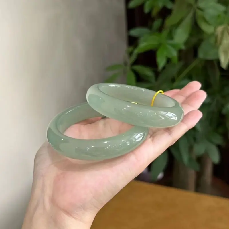 Dongling-Jade-Armband, Eiskristall-Typ transparent hochwertig Handgelenkschmuck