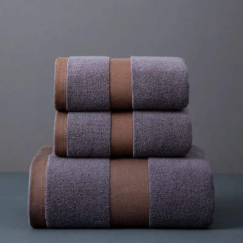 Pure cotton bath towel thickened hotel luxury set