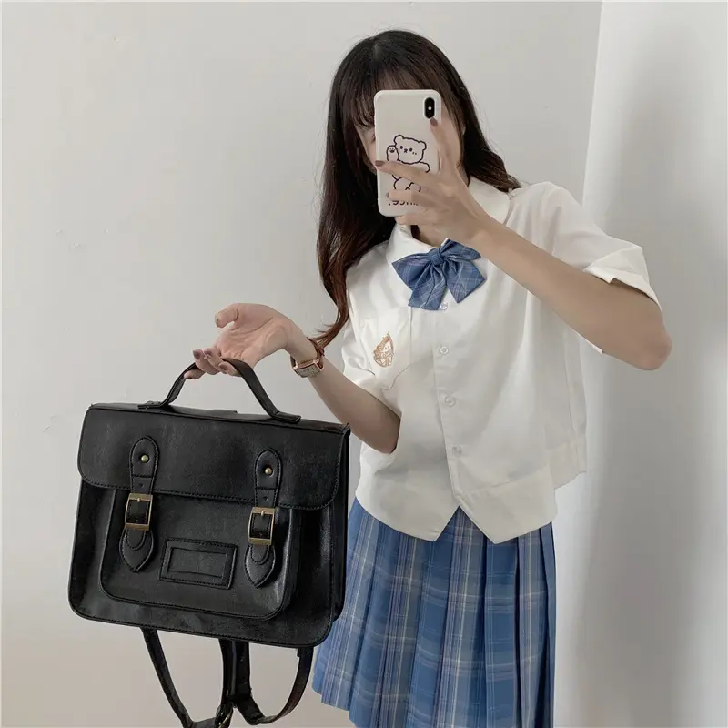 Japanese Style Women's Messenger Bag, JK School Style