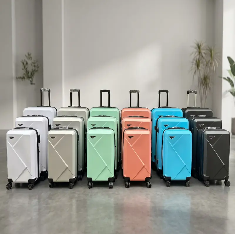 Trolley Suitcase 3-Piece Set, 20/24/28 inch, Single Zipper