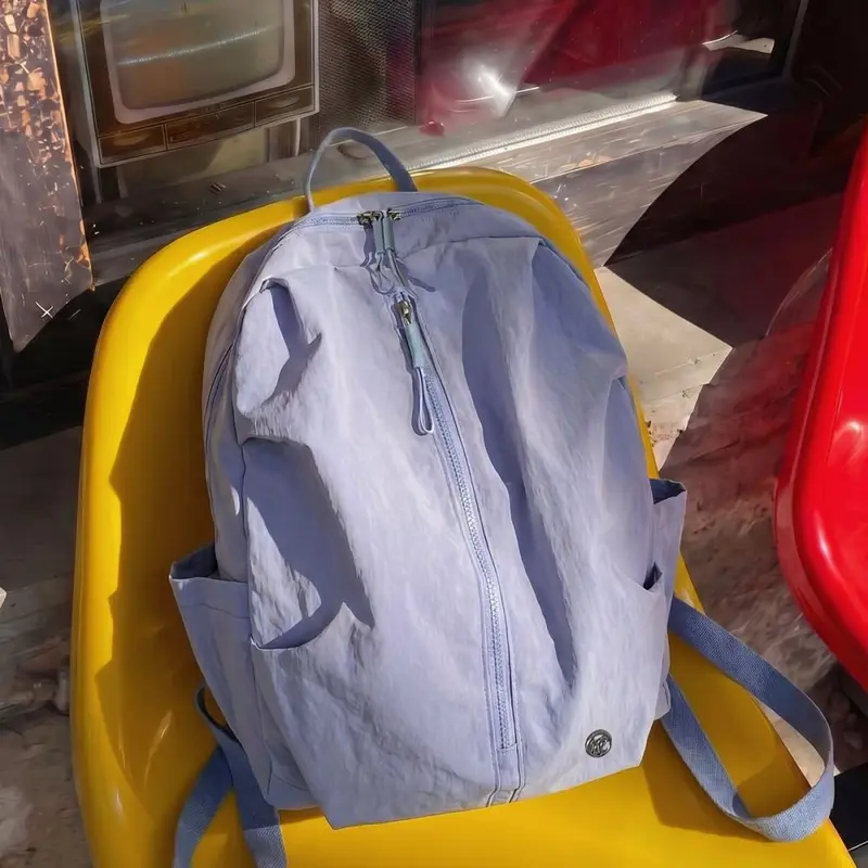 Waterproof nylon backpack for hiking and travel