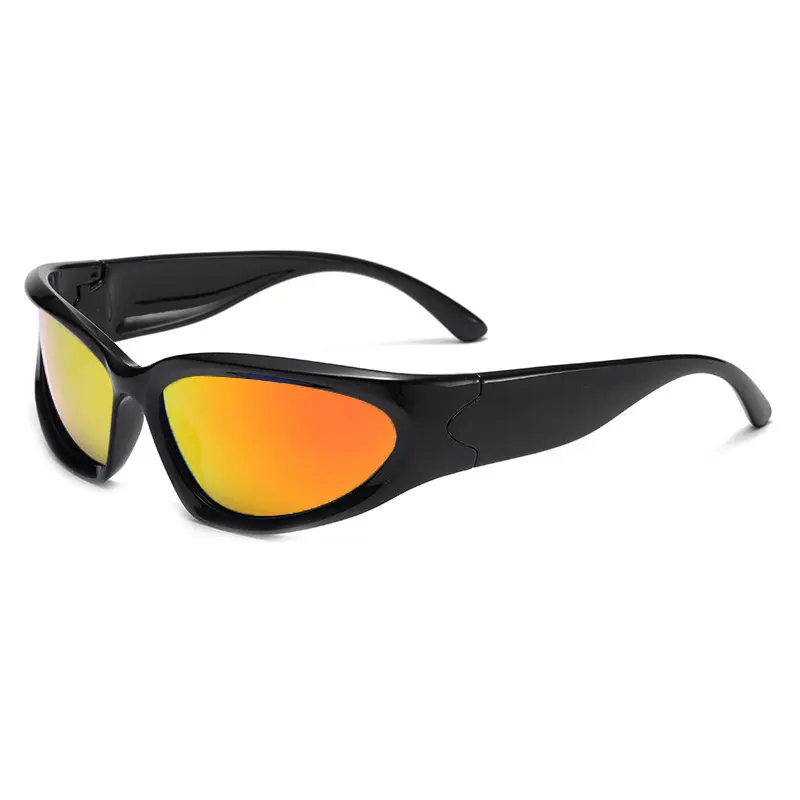Women's Minimalist Cycling Glasses, Modern Design Sunglasses