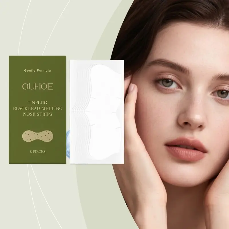 OUHOE Nose Strips, Pore and Blackhead Cleansing, Moisturizing