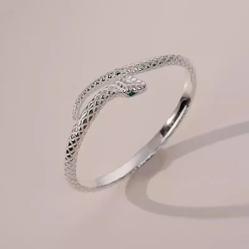925er Silber Armband, Schlangen-Design