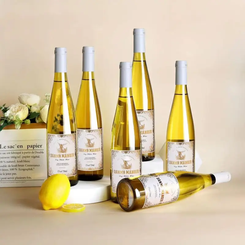 Manion trockener Wein, Rot- oder Weißwein, 12°, 750 ml