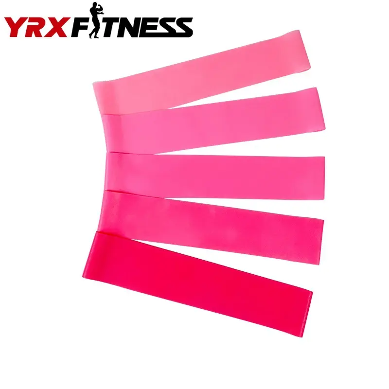 Gradient Color Resistance Ring Fitness Pull Band for Training