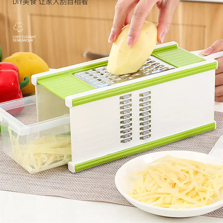 5-in-1 vegetable cutter kitchen potato slicer chopper