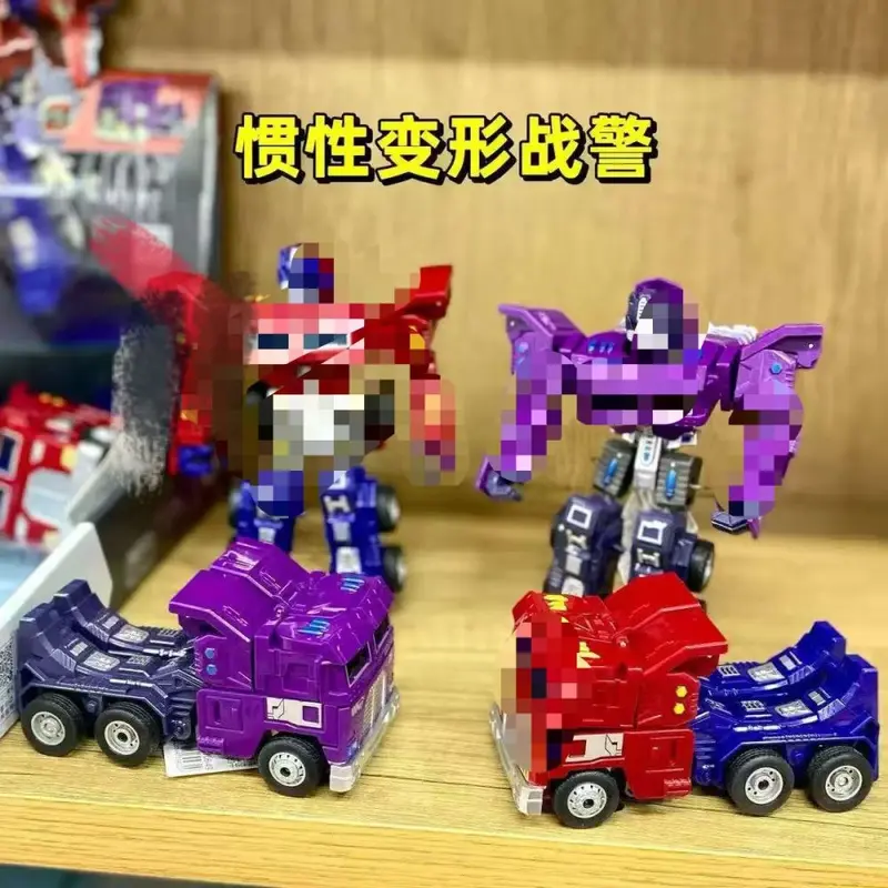 Transforming Truck Robot Model Toy with Inertia Drive for Boys