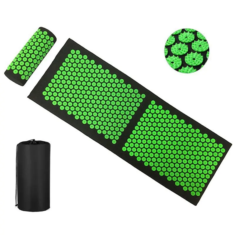 Acupressure Massage Mat with Spikes for Yoga and Meditation