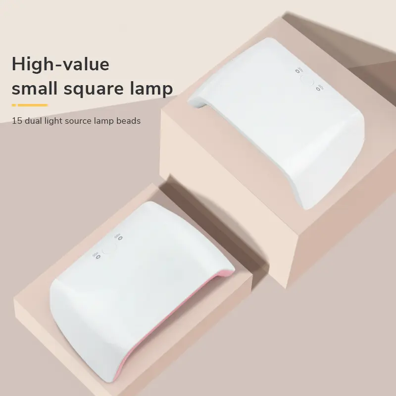 CJ-L016 portable nail lamp, USB, square design