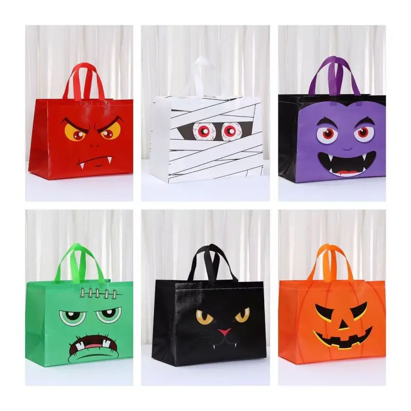 Halloween Little Monster Waterproof Gift Bag