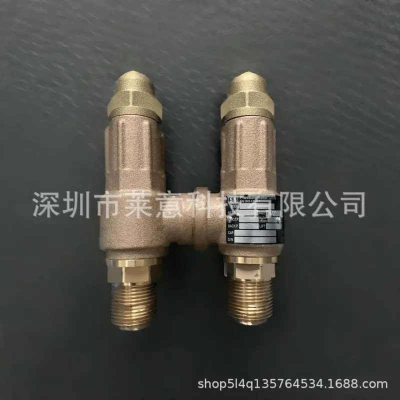 S10.015 SS Copper Safety Valve, Boiler Pressure Relief Valve