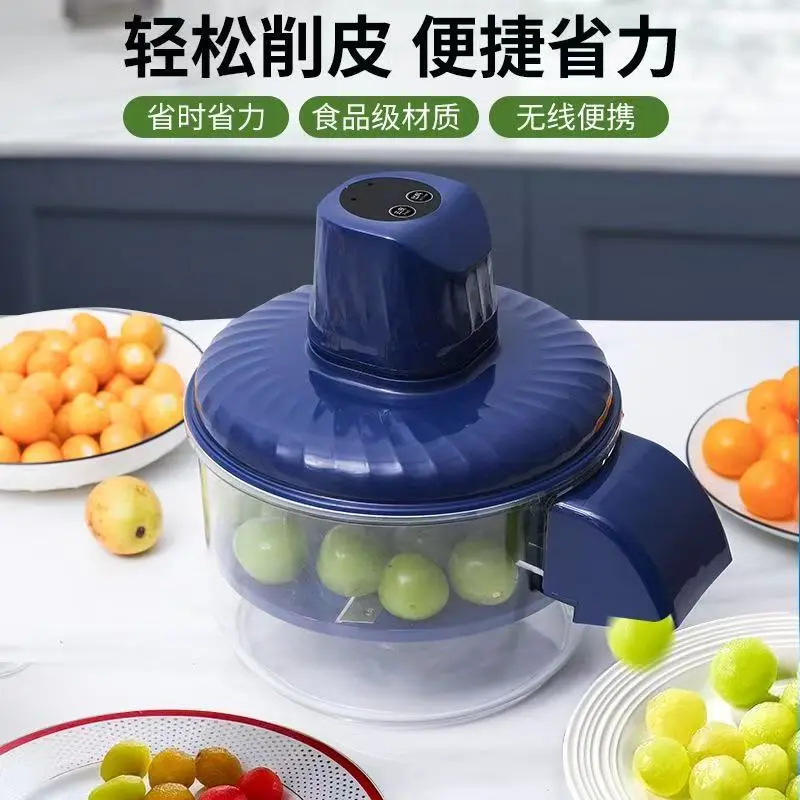 Cross-border Fruit Peeler Grape Peeling Tool Garlic Peeler Tomato Peeling Machine Vegetable Peeler 3-in-1