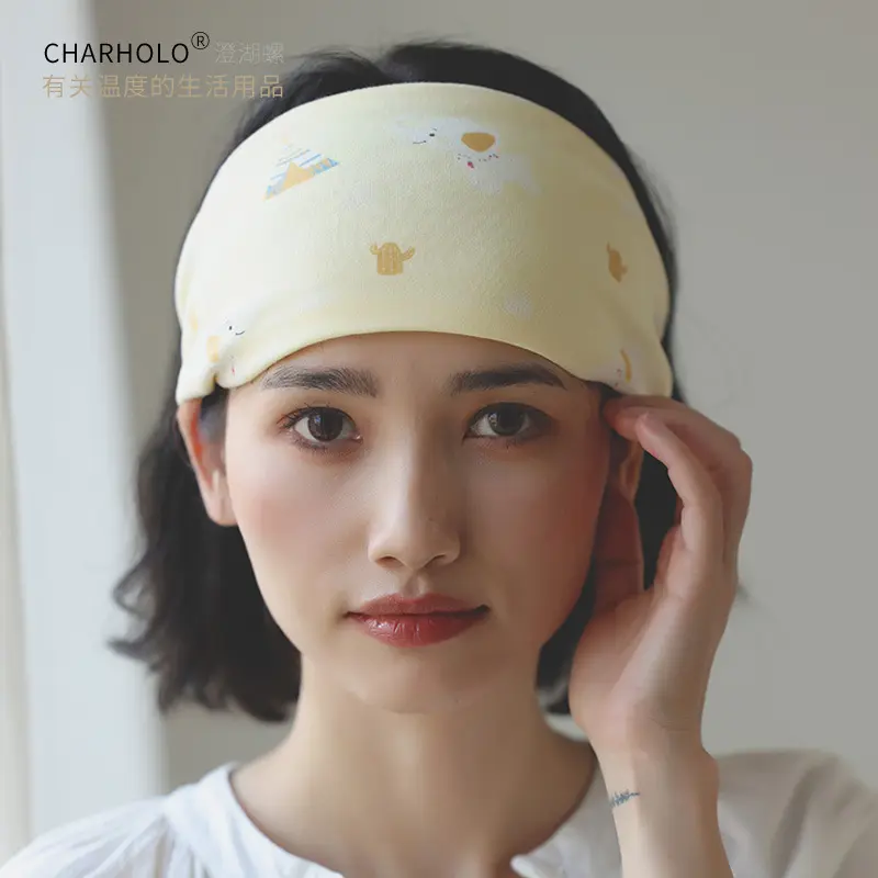 Thin Cotton Postpartum Headband for Women, 9-12 Months Confinement