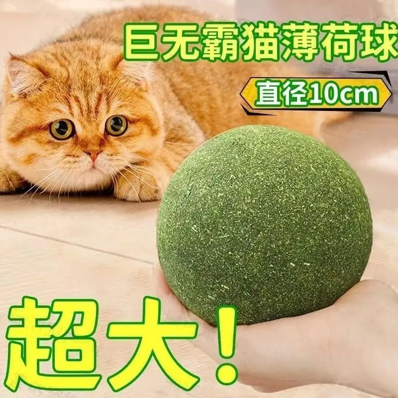 Dev kedi nanesi topu, 10 cm, diş temizleyici