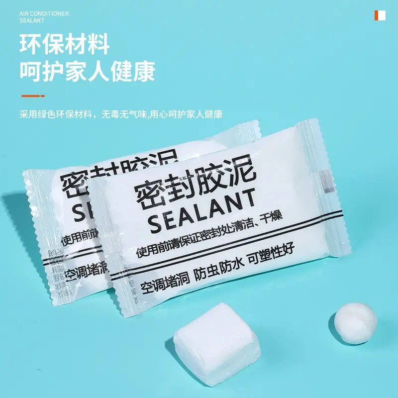 Air Conditioner Hole Sealing Putty, Waterproof, High-Temperature Resistant