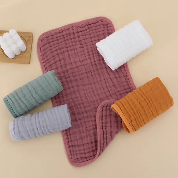 Six-Layer Gauze Burp Cloth for Newborns, Waterproof