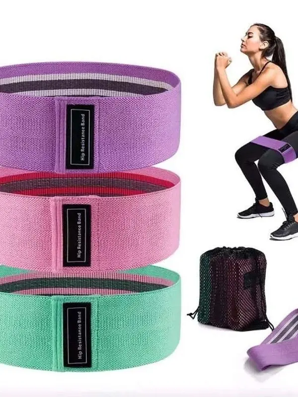 Yoga Resistance Band Glute Loop Wide Thick Fitness Training Band